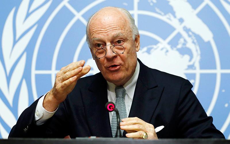 Mjumbe maalum wa Umoja wa Mataifa kuhusu Syria Staffan de Mistura amepongeza maendeleo ya usitishwaji mapigano, lakii hata hivyo amesema hakuna dhamana ya hali hiyo kuendelea.