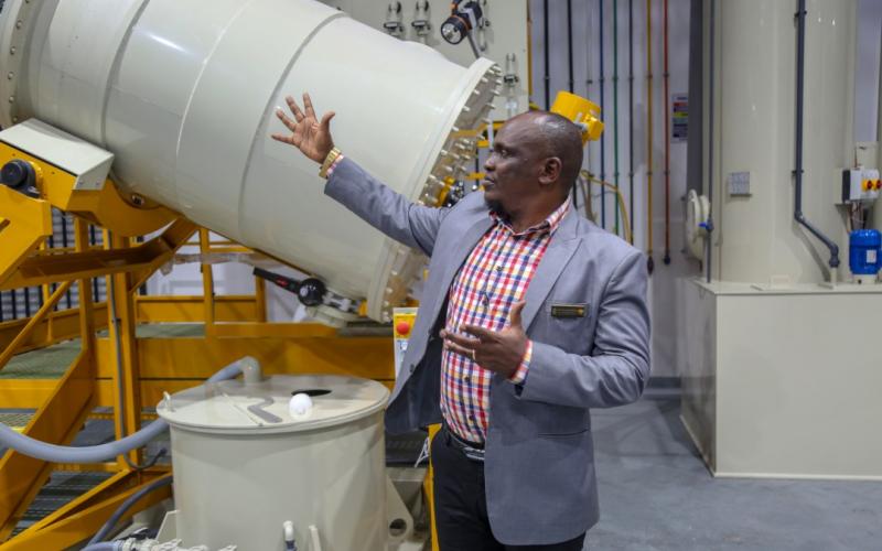 mitambo yake inauwezo wa ziada wa kuongeza kiwango cha uzalishaji kwa kilo 960 za Dhahabu kwa siku.