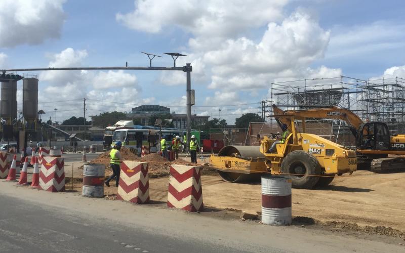 Barabara ya juu itakayojengwa itakuwa na njia nne na urefu wa mita 300