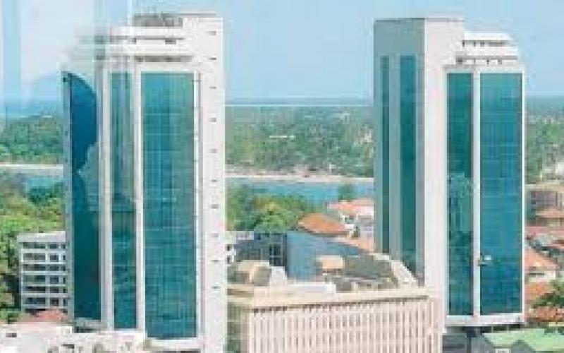 Jengo Pacha la Benki kuu makao makuu dsm