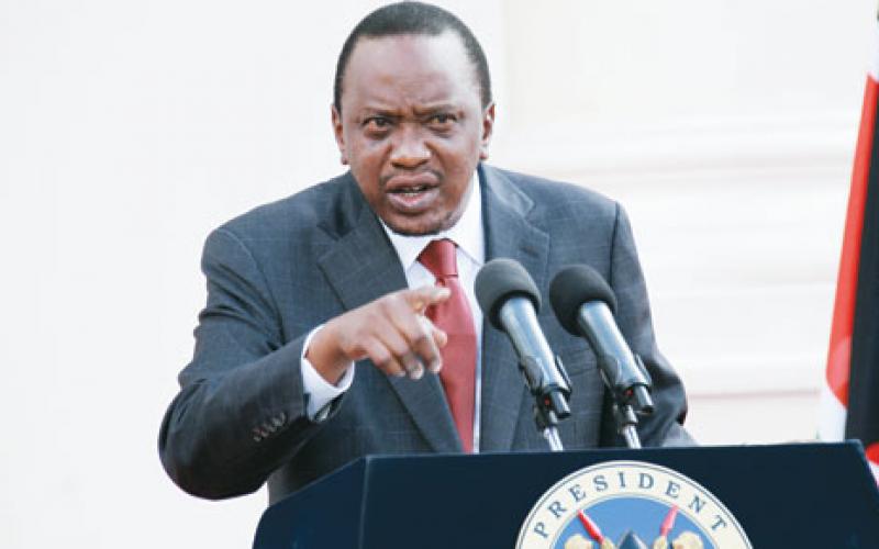 Rais wa Kenya Uhuru Kenyatta