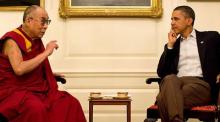 China imemwonya rais wa Marekani Barrack Obama kukutaa na kiongozi wa kiroho wa eneo la Tibet Dalai Lama katika Ikulu ya Marekani.